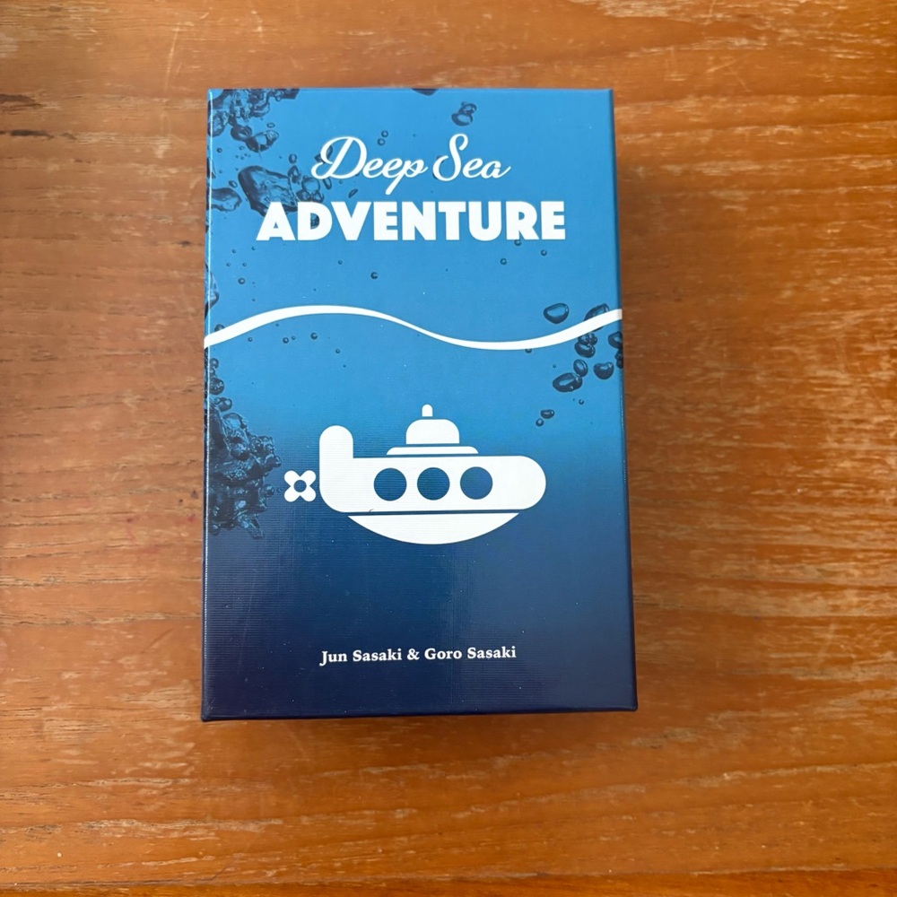 Deep Sea Adventure Box - Blue Nautical Game